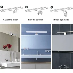 Aplique espejo baño LED 8W - 40cm