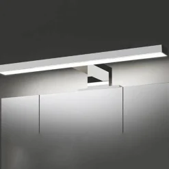 Aplique espejo baño LED 10W - Fijación en espejo, mueble o pared - 50cm