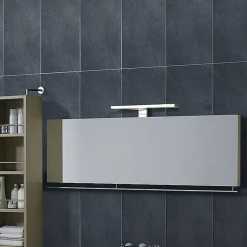 Aplique espejo baño LED 10W - Fijación en espejo, mueble o pared - 50cm