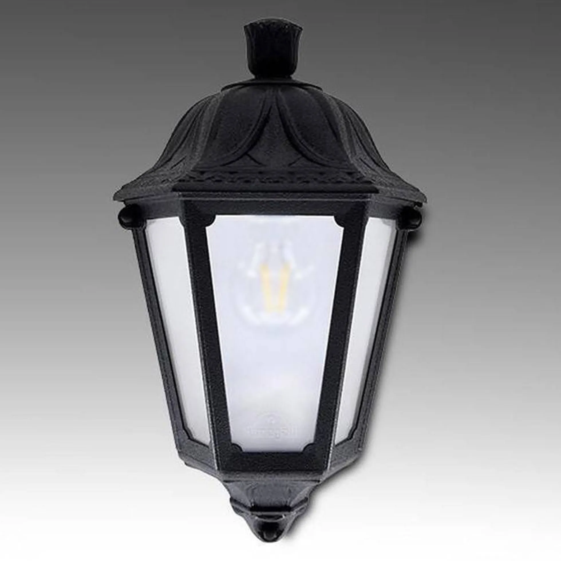 Aplique farol de pared FUMAGALLI IESSE OPAL E27 IP55