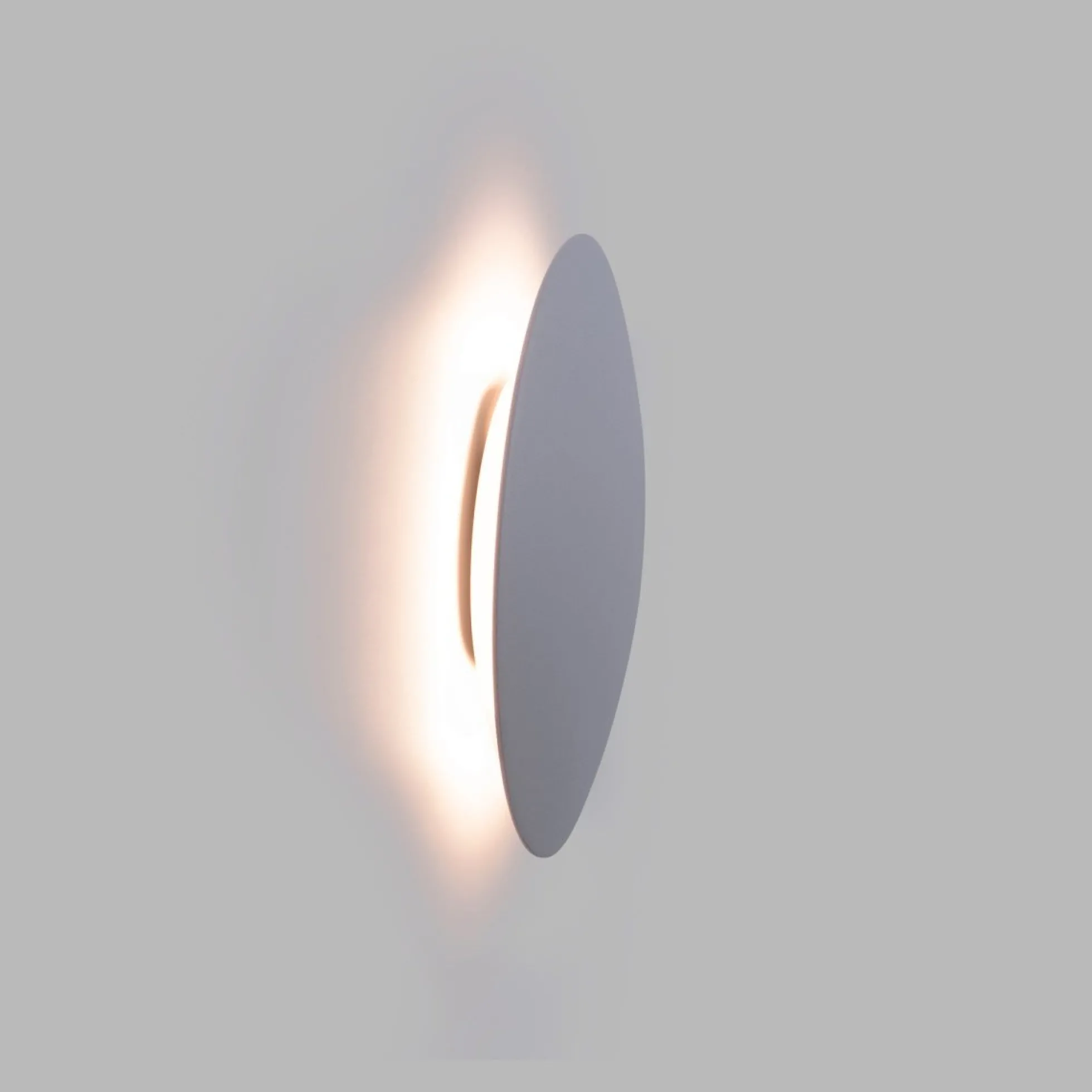 Aplique LED de pared circular "Eclipsis" 6W - 3000K - CRI90 - Driver KeGu - IP20