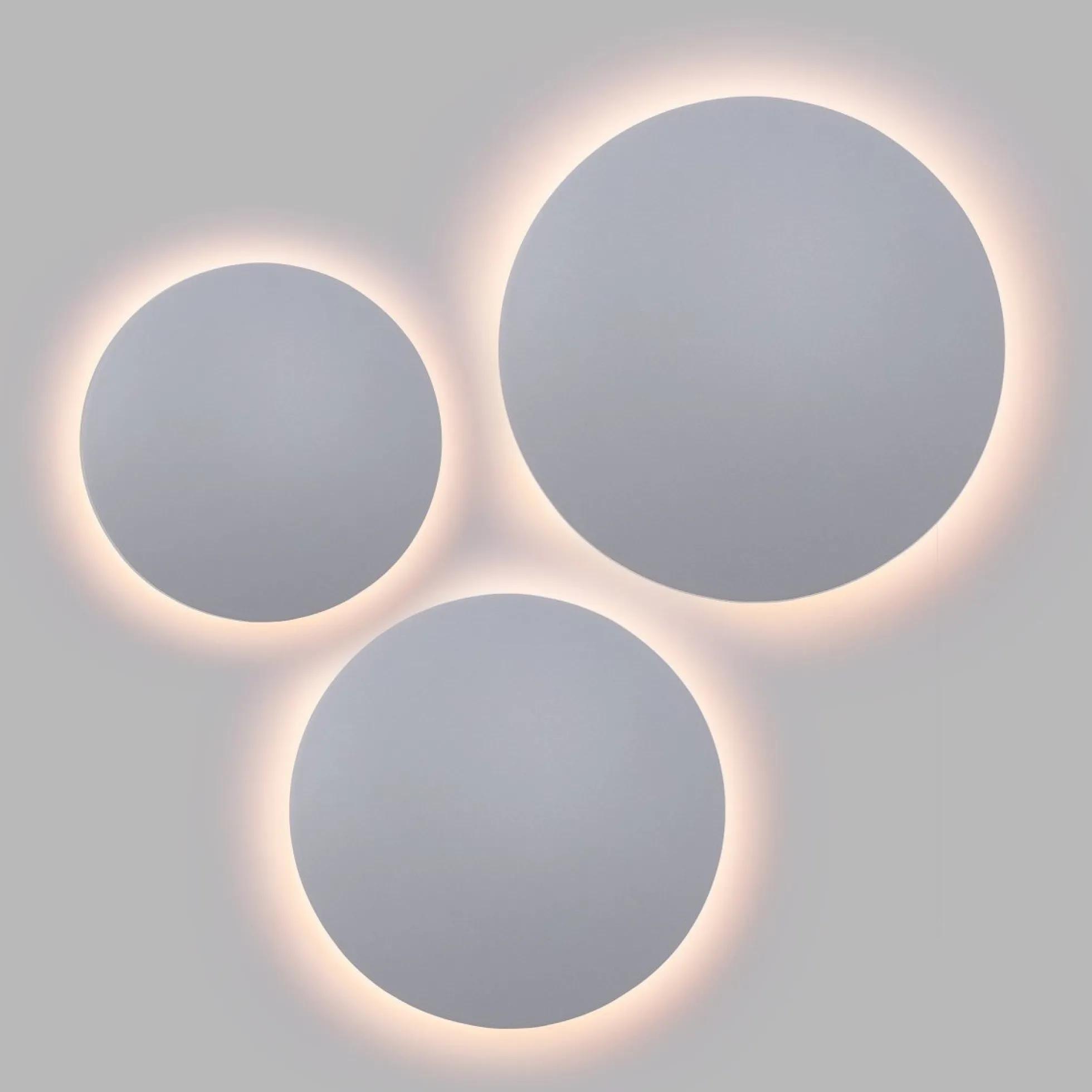 Aplique LED de pared circular "Eclipsis" 12W - 3000K - CRI90 - Driver KeGu - IP20