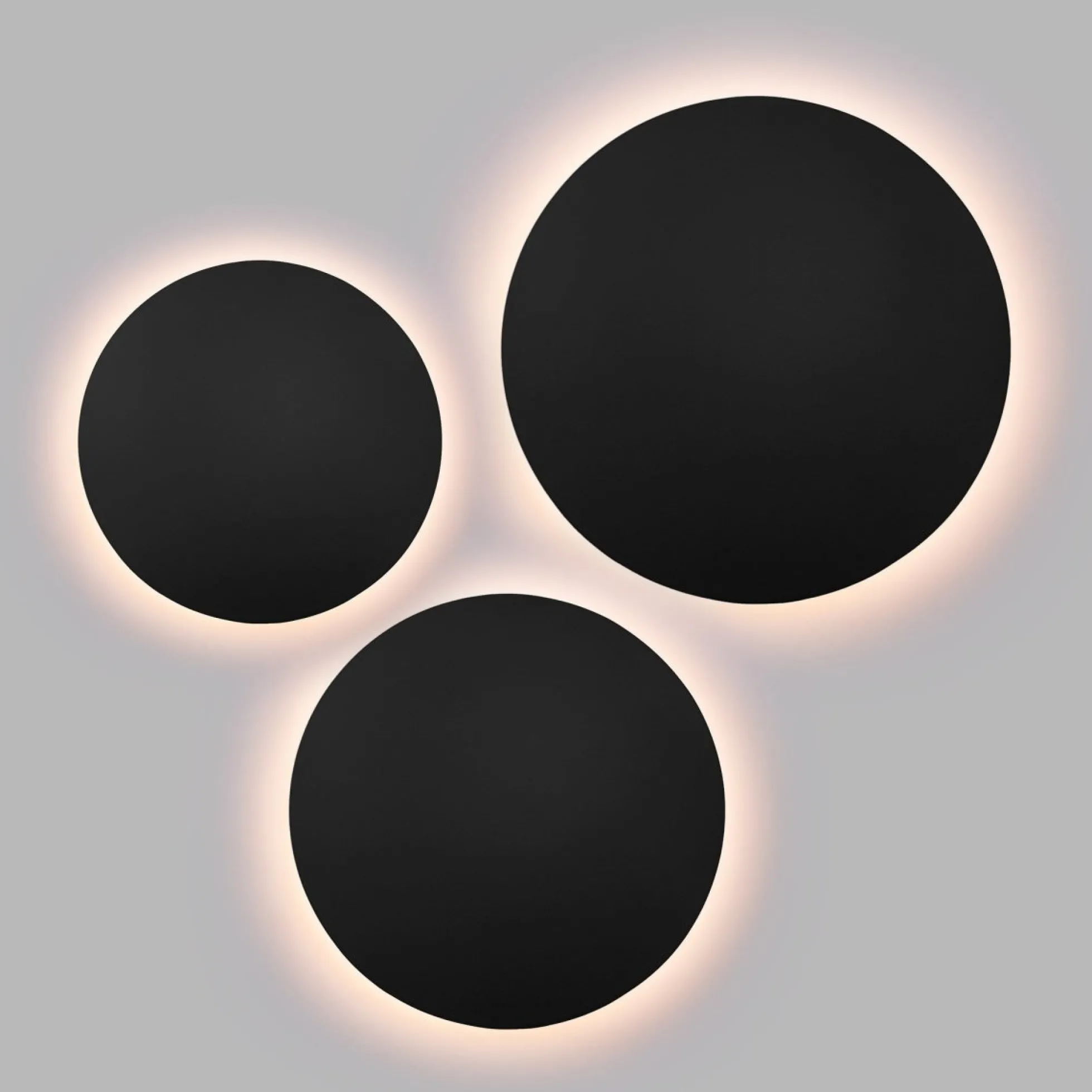 Aplique LED de pared circular "Eclipsis" 12W - 3000K - CRI90 - Driver KeGu - IP20
