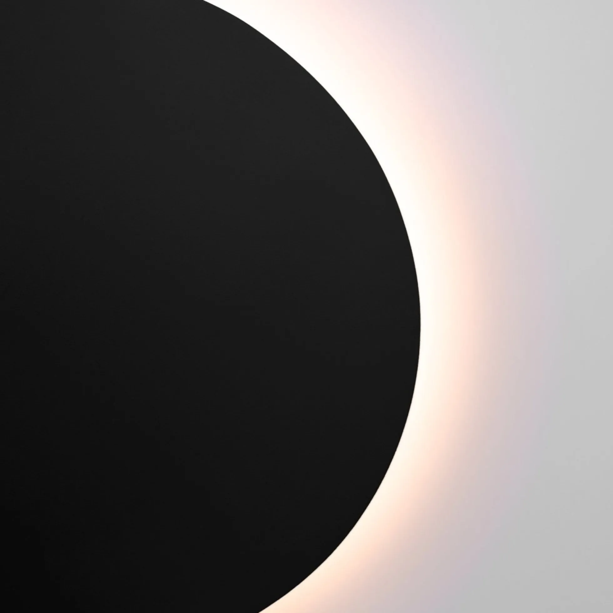 Aplique LED de pared circular "Eclipsis" 12W - 3000K - CRI90 - Driver KeGu - IP20