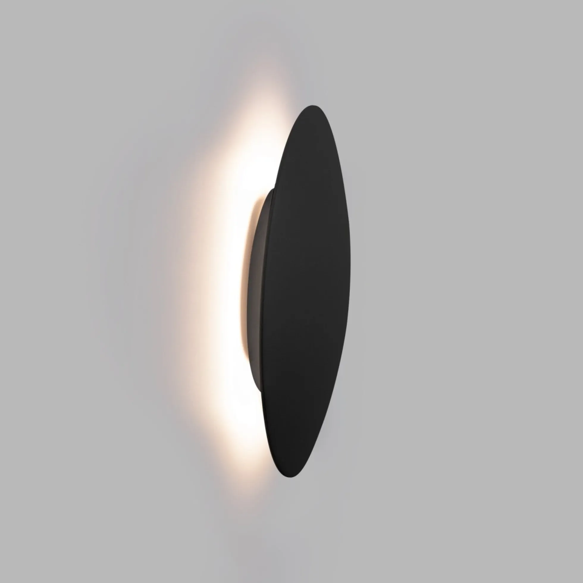 Aplique LED de pared circular "Eclipsis" 12W - 3000K - CRI90 - Driver KeGu - IP20