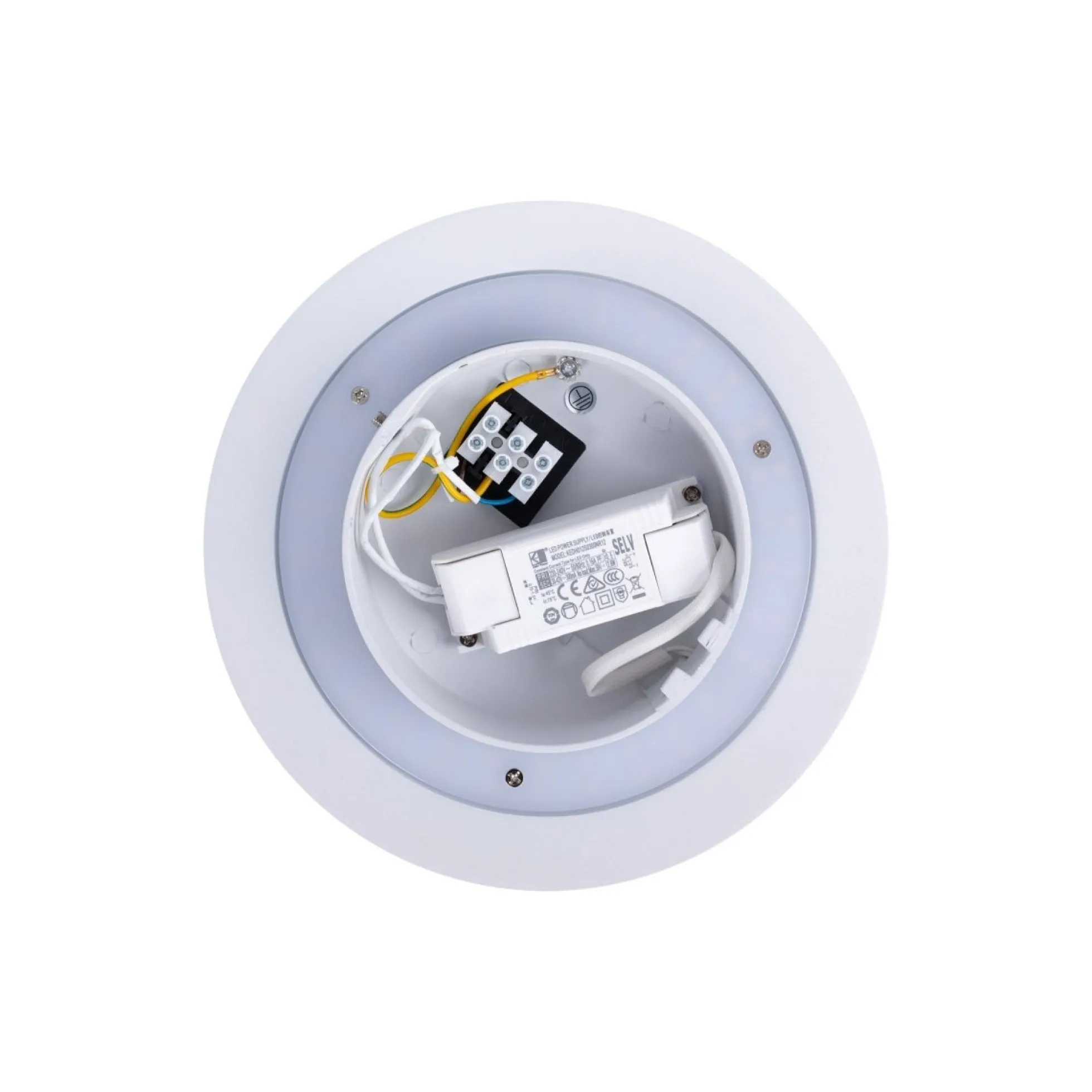 Aplique LED de pared circular "Eclipsis" 12W - 3000K - CRI90 - Driver KeGu - IP20