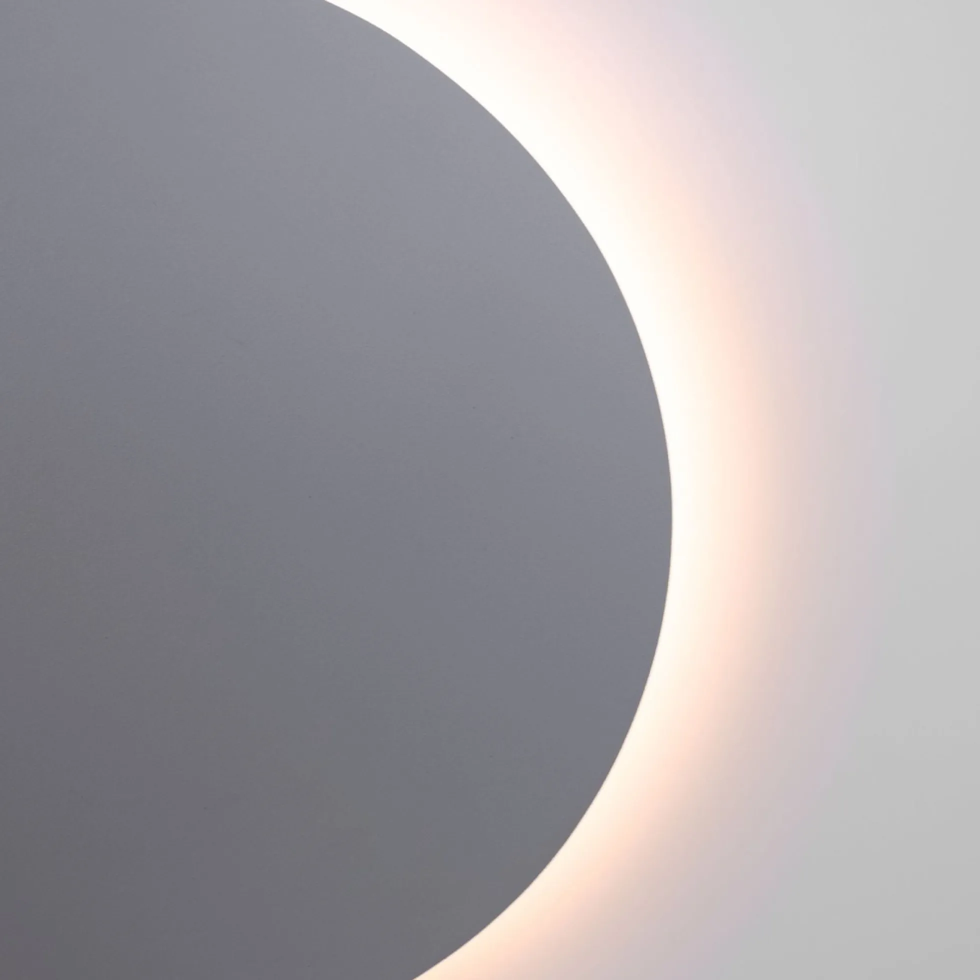 Aplique LED de pared circular "Eclipsis" 12W - 3000K - CRI90 - Driver KeGu - IP20
