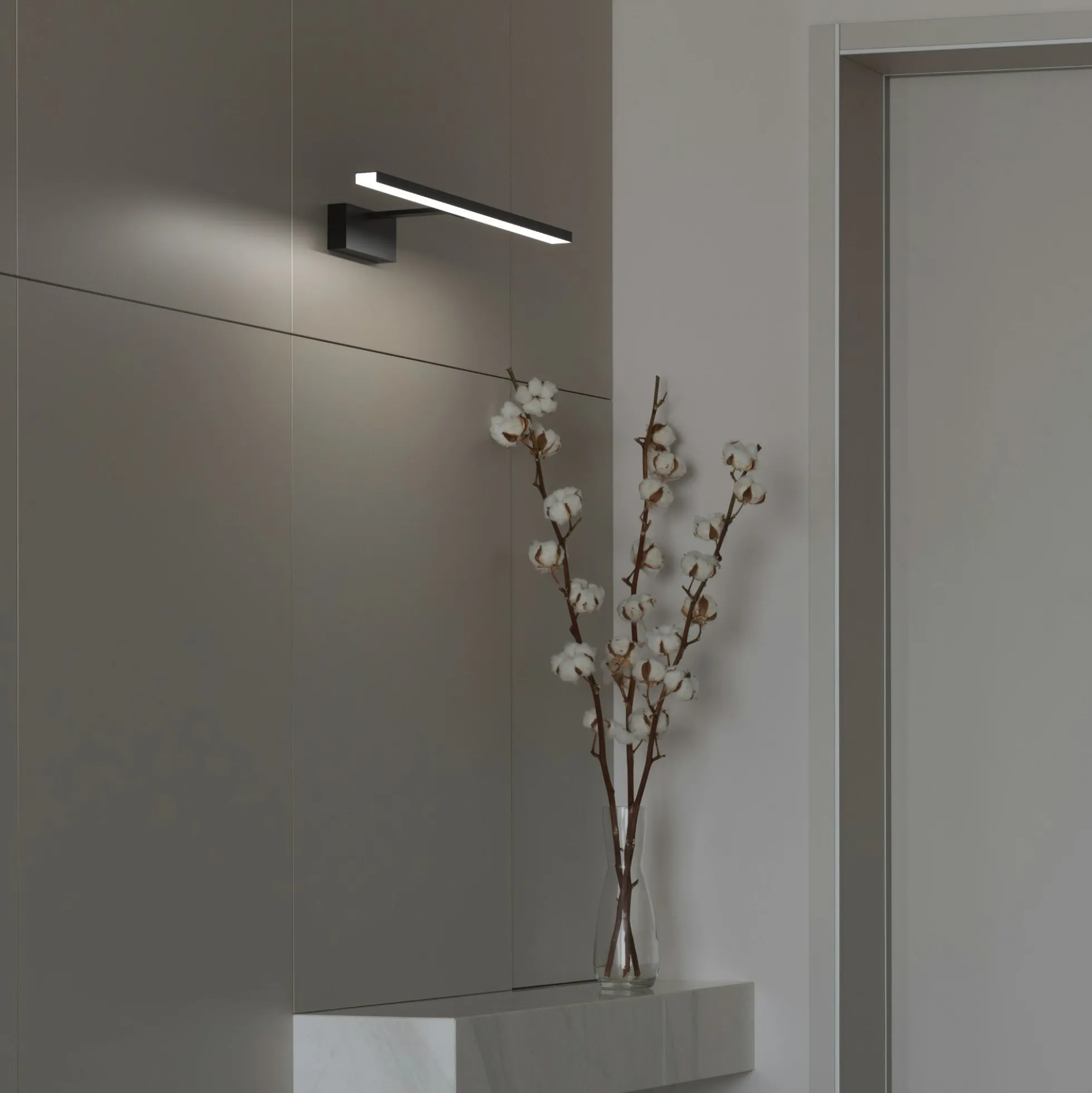Aplique LED 4W con batería - Mando a distancia - CCT + DIM + Temporizador