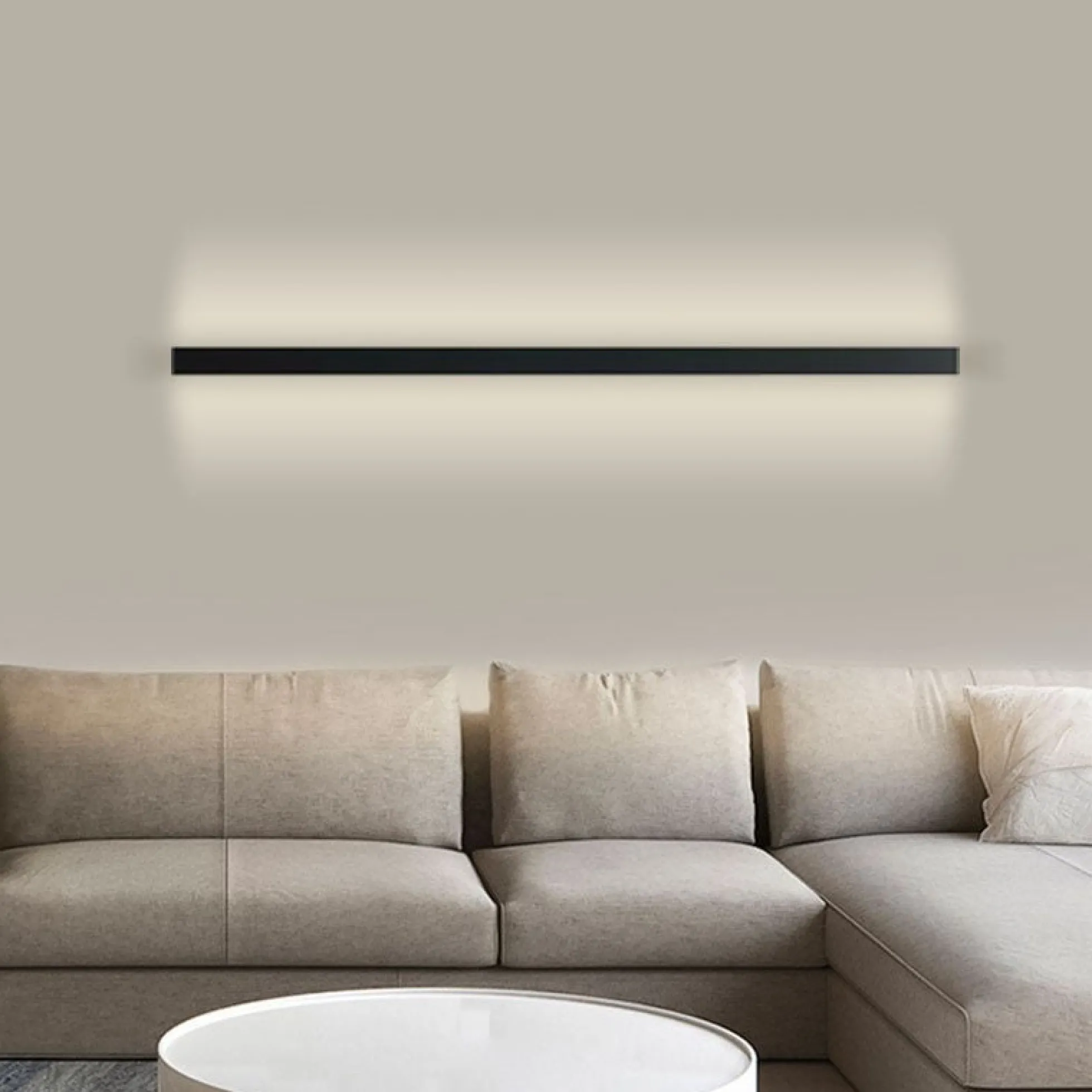 Aplique lineal de pared LED integrado - 33W - 150 cm - IP20