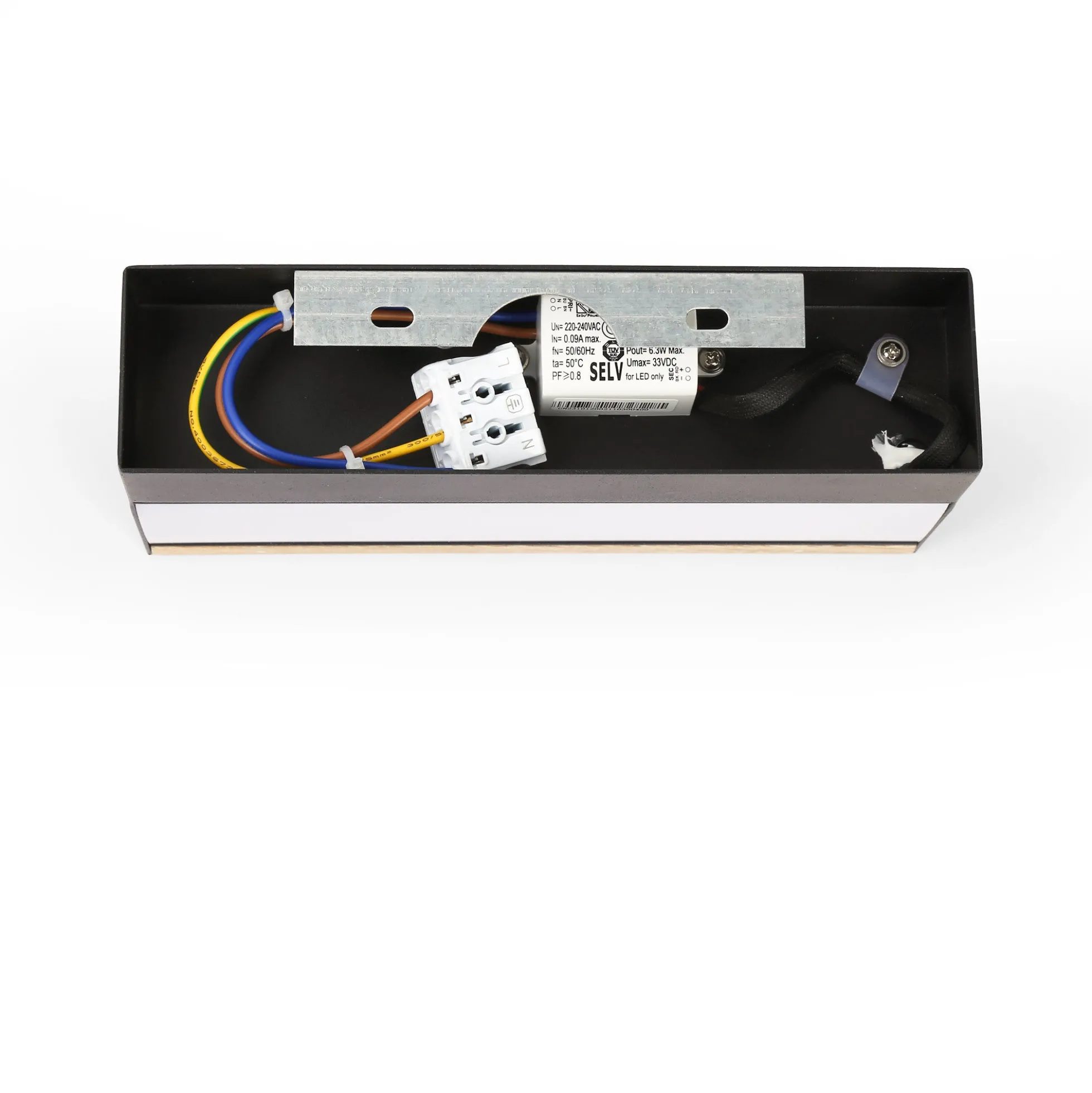 Aplique pared madera "VACC" - 7W - 2700K - 20cm