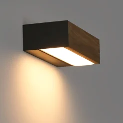 Aplique pared madera