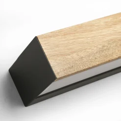 Aplique pared madera