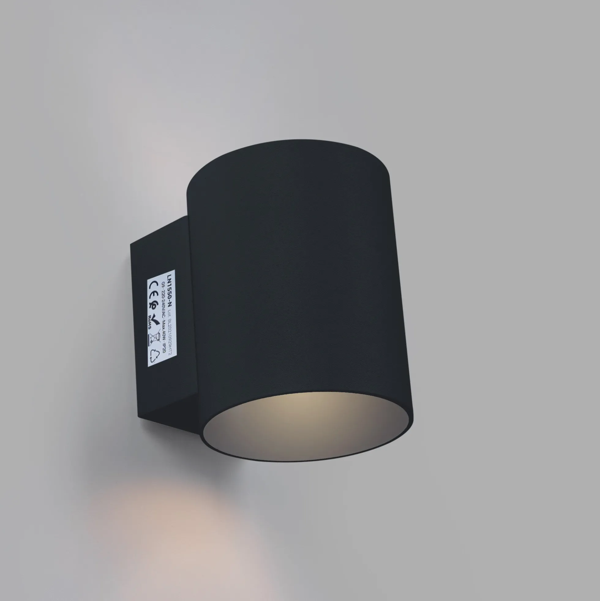 Apliques de pared interior TUB "UP and Down" G9