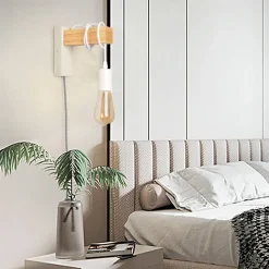 Apliques de pared madera 