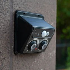 Aplique solar exterior de pared con sensor PIR - 1W (2x0,5W) - IP44