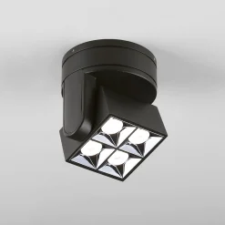 Aplique techo LED cuadrado orientable 8W - CCT - UGR18 - Chip OSRAM - Driver KGP
