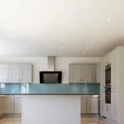 Aro downlight circular basculante para bombilla GU10 / MR16 - Bajo UGR - Corte Ø75 mm
