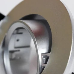 Aro downlight circular basculante para bombilla GU10 / MR16 - Corte Ø75 mm