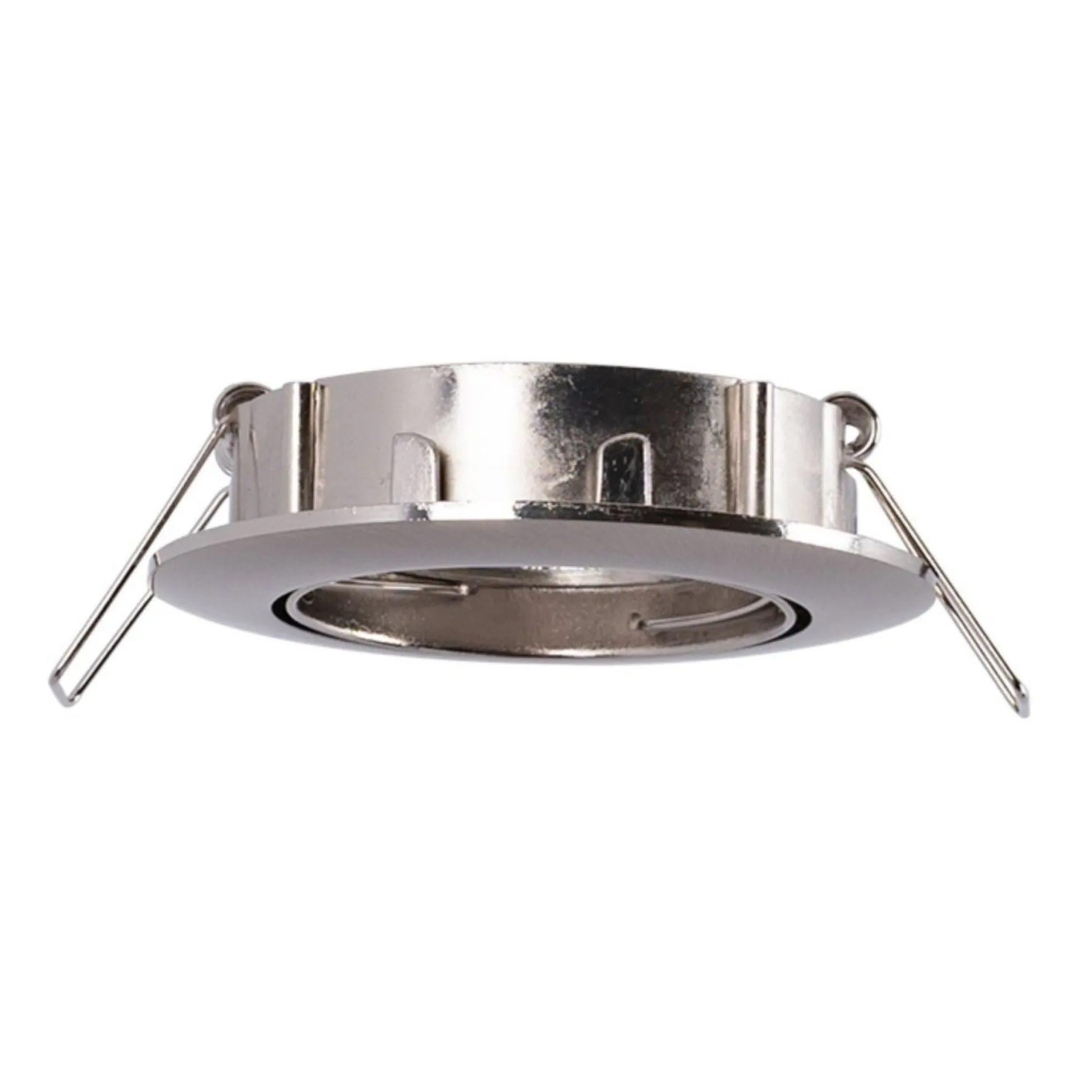 Aro downlight circular basculante para bombilla GU10 / MR16 - Corte Ø72 mm