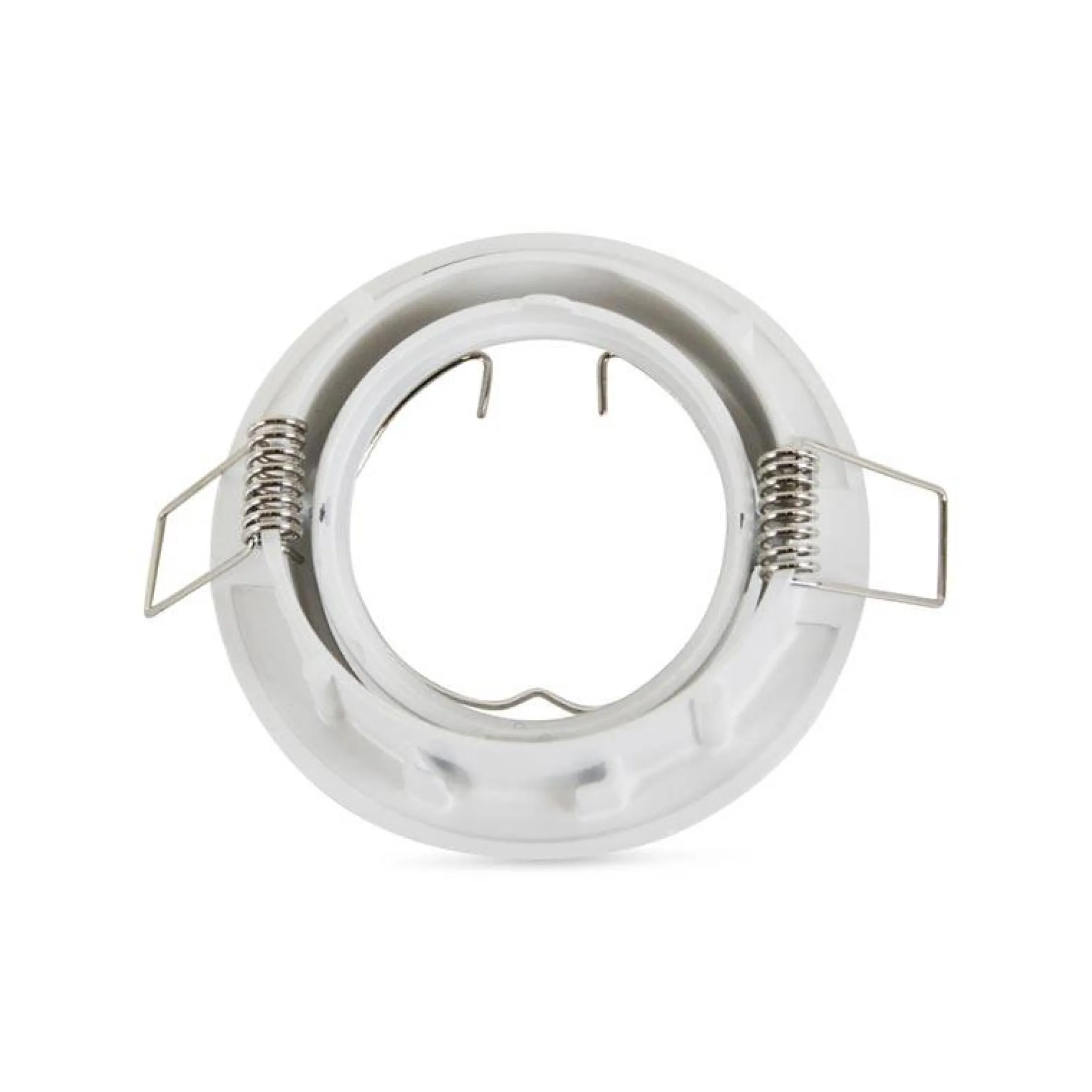Aro downlight circular basculante para bombilla GU10 / MR16 - Corte Ø72 mm