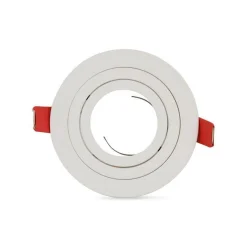 Aro downlight circular basculante PREMIUM para bombilla LED GU10