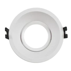 Aro downlight circular para bombilla GU10 / MR16 - Bajo UGR - Corte Ø 85 mm