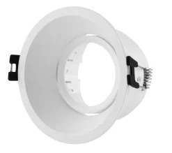 Aro downlight circular para bombilla GU10 / MR16 - Bajo UGR - Corte Ø 85 mm