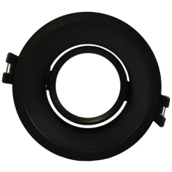 Aro downlight circular para bombilla GU10 / MR16 - Bajo UGR - Corte Ø 85 mm