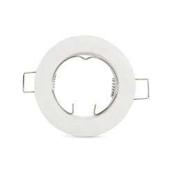 Aro downlight circular para bombilla GU10 / MR16 - Corte Ø62 mm