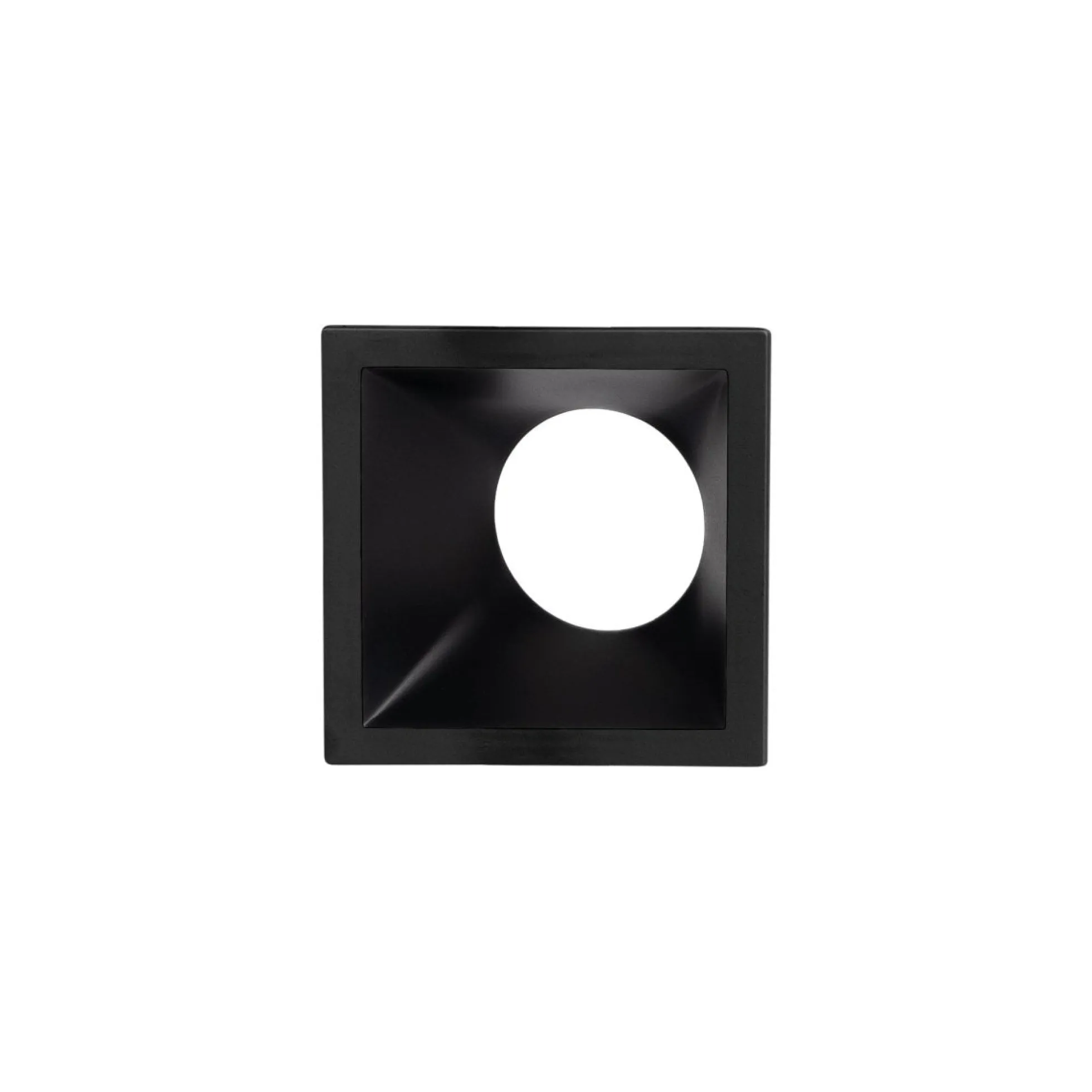 Aro downlight cuadrado asimétrico - Bajo UGR - Corte 75 x 75mm