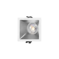 Aro downlight cuadrado asimétrico - Bajo UGR - Corte 75 x 75mm