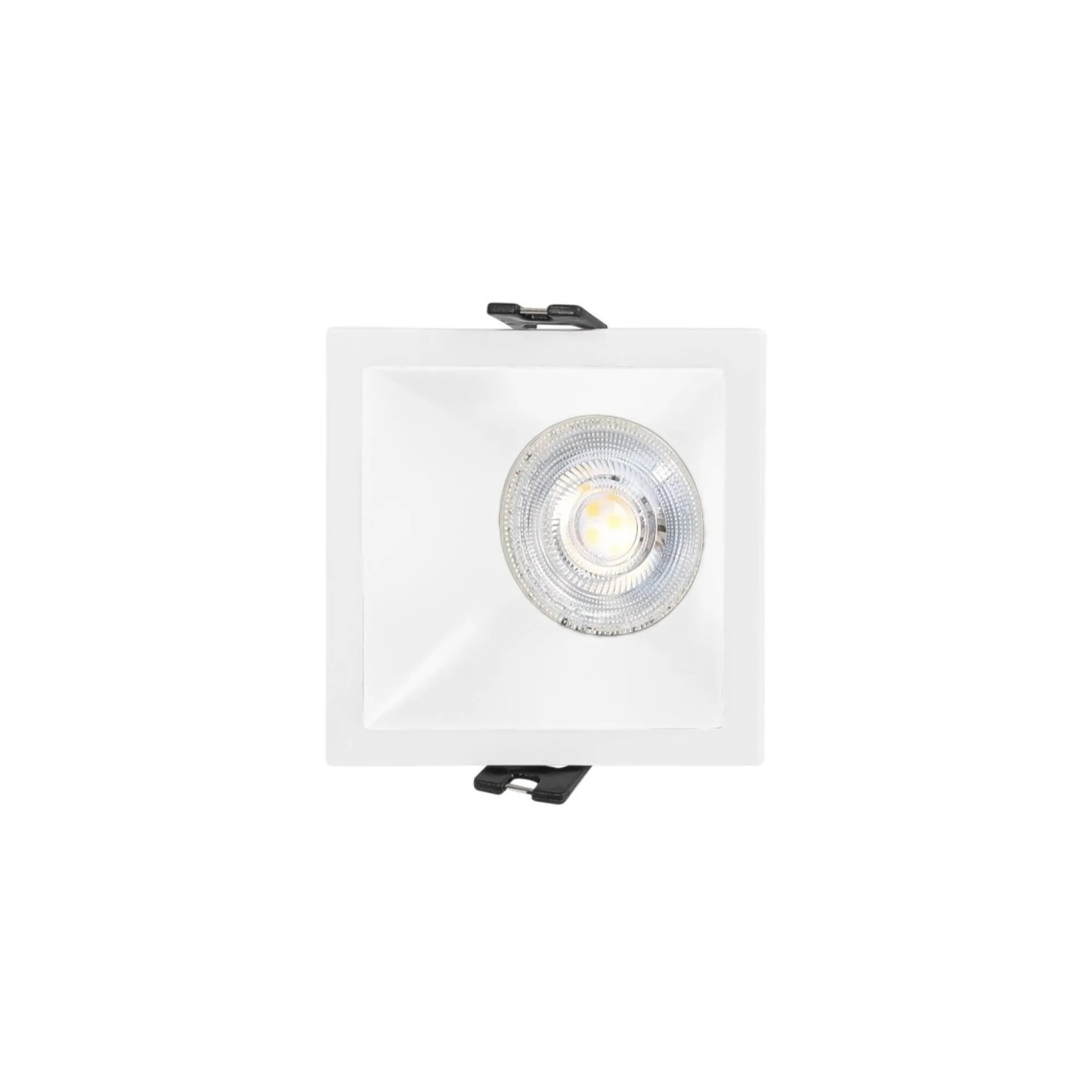 Aro downlight cuadrado asimétrico - Bajo UGR - Corte 75 x 75mm