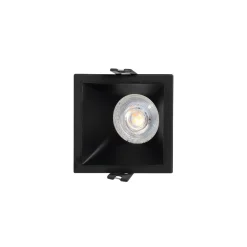 Aro downlight cuadrado asimétrico - Bajo UGR - Corte 75 x 75mm