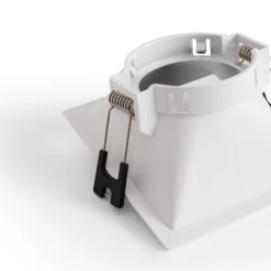 Aro downlight cuadrado asimétrico - Bajo UGR - Corte 75 x 75mm
