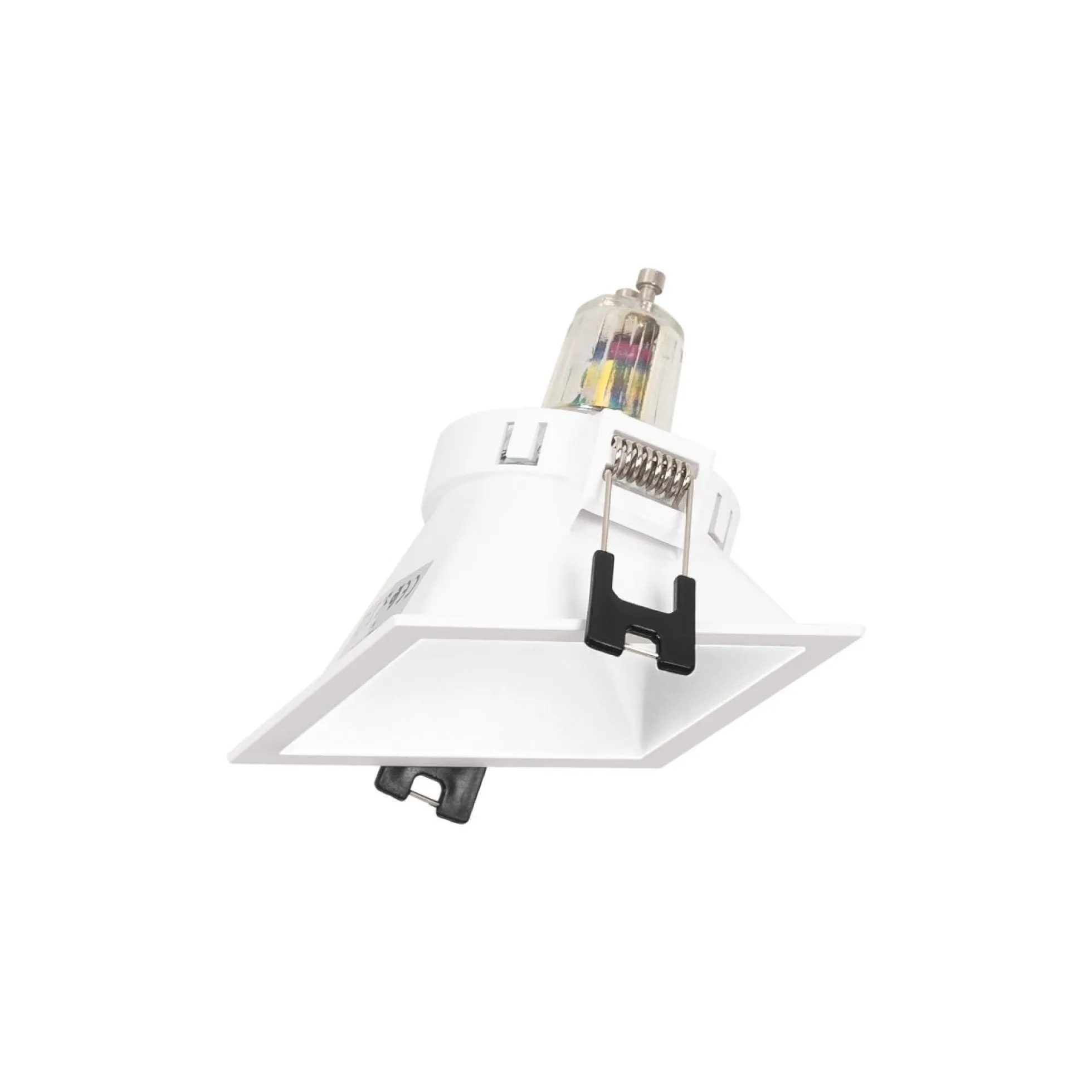 Aro downlight cuadrado asimétrico - Bajo UGR - Corte 75 x 75mm