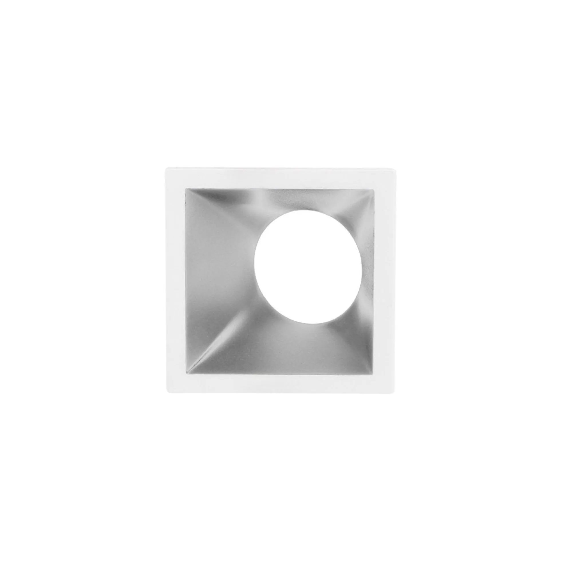 Aro downlight cuadrado asimétrico - Bajo UGR - Corte 75 x 75mm