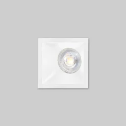Aro downlight cuadrado asimétrico - Bajo UGR - Corte 75 x 75mm