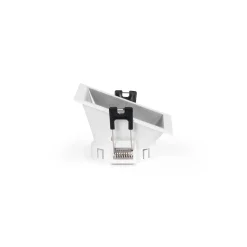 Aro downlight cuadrado asimétrico - Bajo UGR - Corte 75 x 75mm