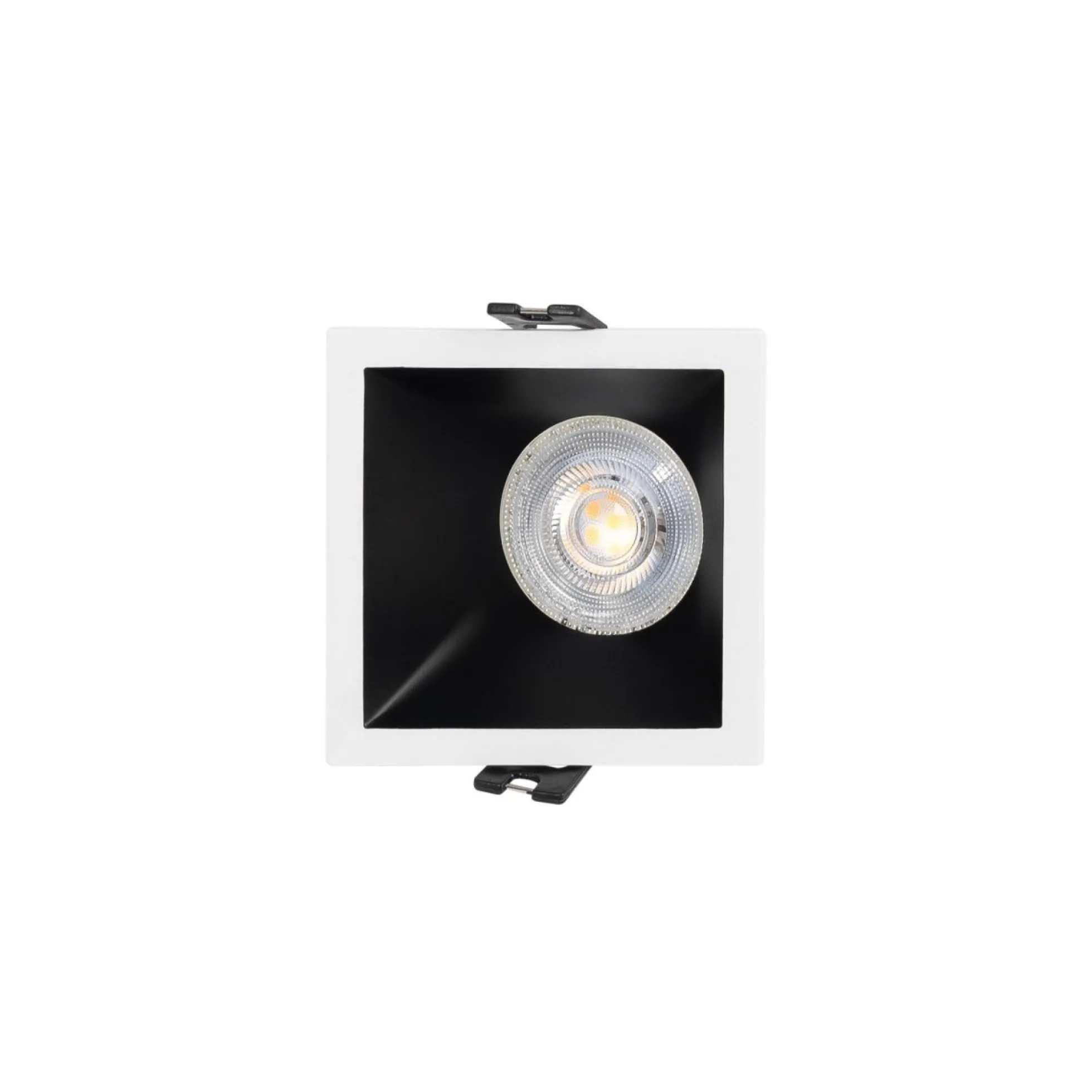 Aro downlight cuadrado asimétrico - Bajo UGR - Corte 75 x 75mm