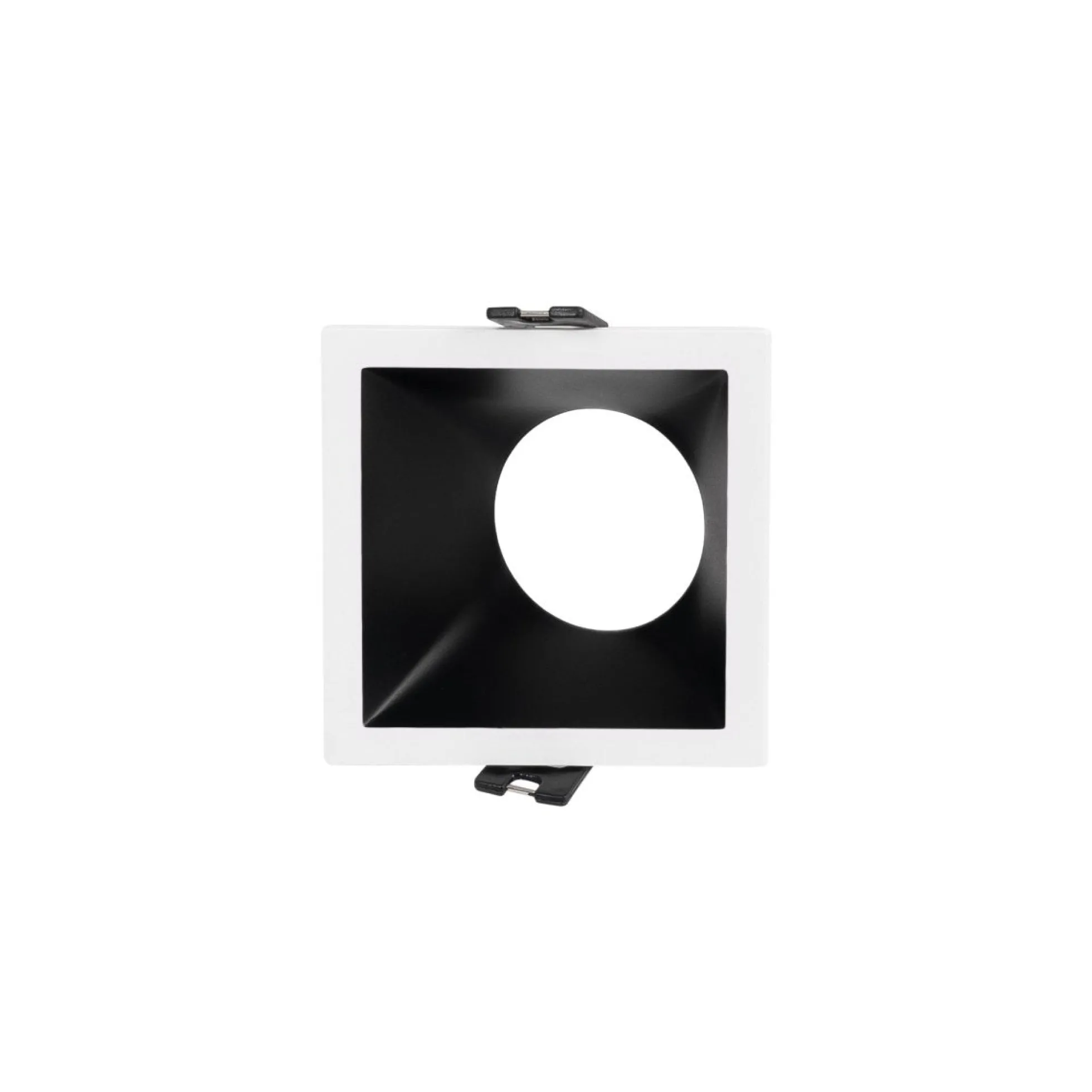 Aro downlight cuadrado asimétrico - Bajo UGR - Corte 75 x 75mm