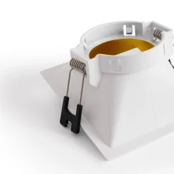 Aro downlight cuadrado asimétrico - Bajo UGR - Corte 75 x 75mm