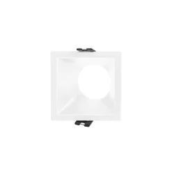 Aro downlight cuadrado asimétrico - Bajo UGR - Corte 75 x 75mm