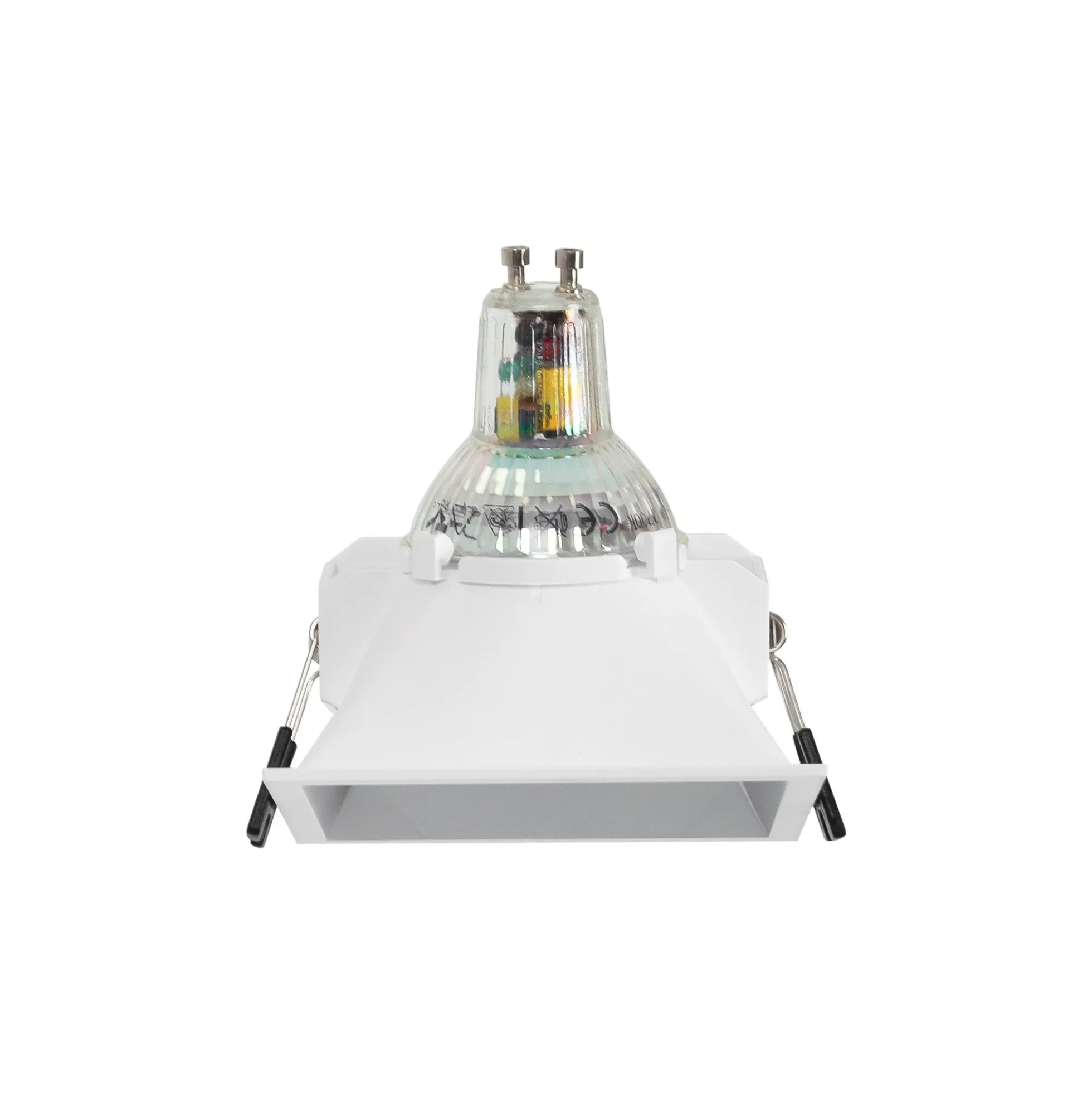 Aro downlight cuadrado asimétrico - Bajo UGR - Corte 85 x 85mm