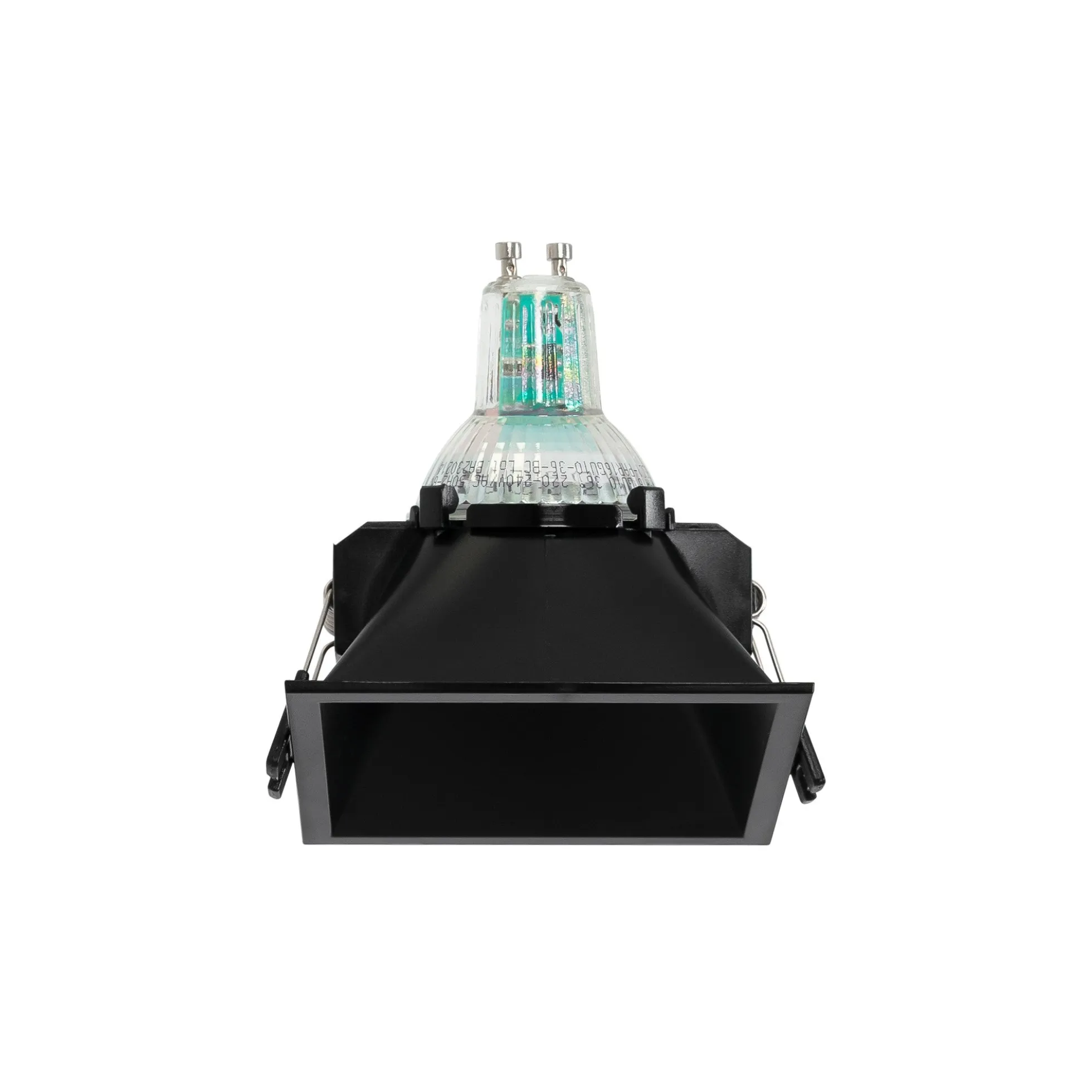 Aro downlight cuadrado asimétrico - Bajo UGR - Corte 85 x 85mm