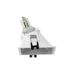 Aro downlight cuadrado asimétrico - Bajo UGR - Corte 85 x 85mm