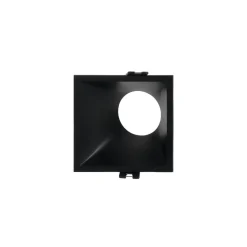 Aro downlight cuadrado asimétrico - Bajo UGR - Corte 85 x 85mm
