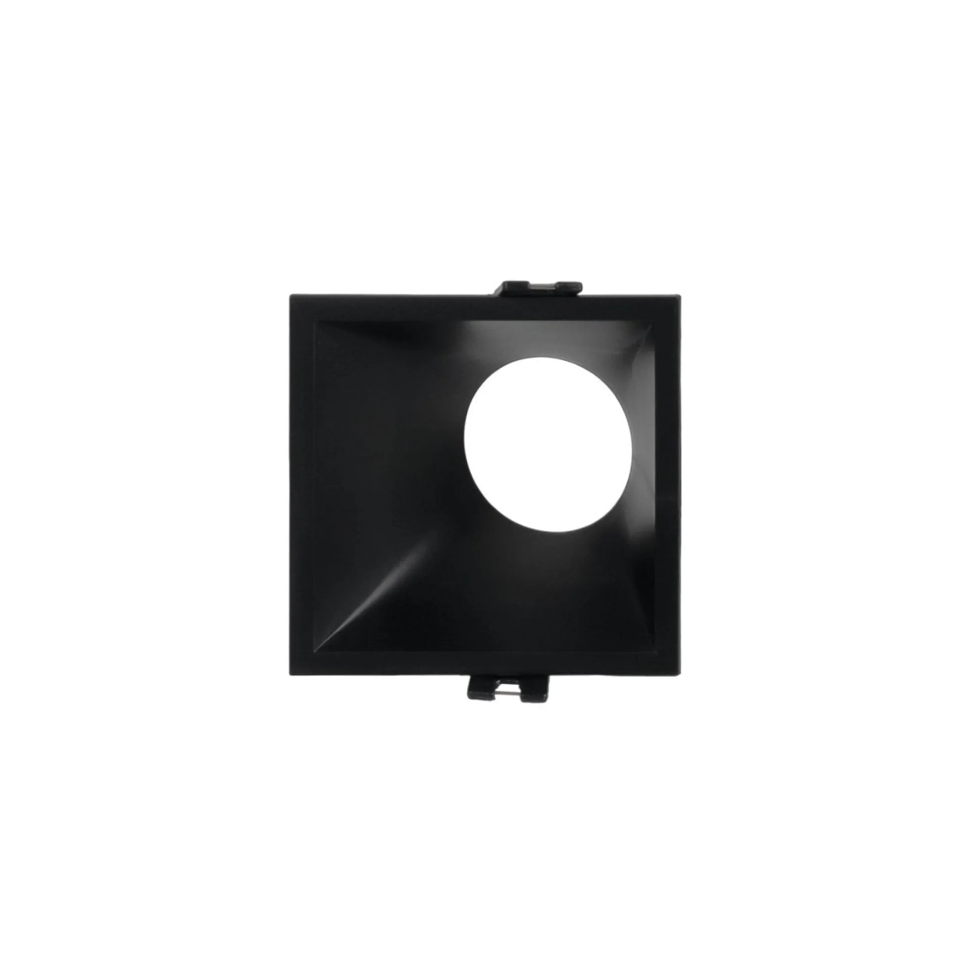 Aro downlight cuadrado asimétrico - Bajo UGR - Corte 85 x 85mm