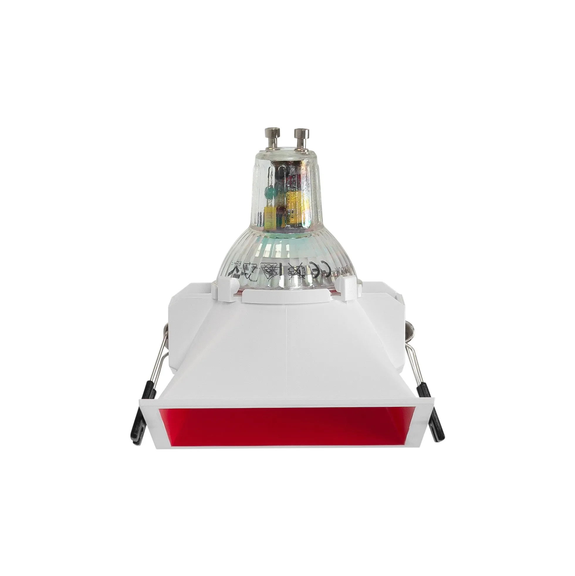 Aro downlight cuadrado asimétrico - Bajo UGR - Corte 85 x 85mm