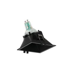 Aro downlight cuadrado asimétrico - Bajo UGR - Corte 85 x 85mm