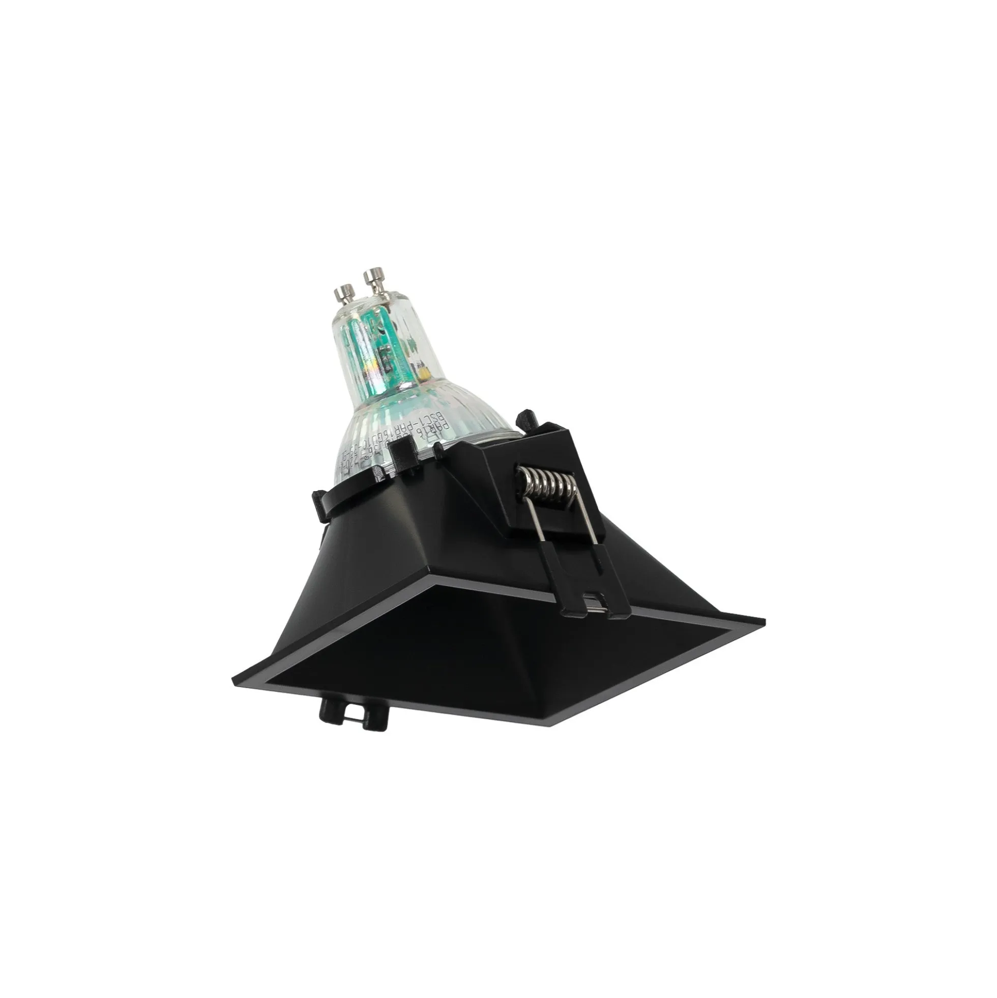 Aro downlight cuadrado asimétrico - Bajo UGR - Corte 85 x 85mm